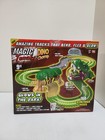 Magic Tracks Dino Chomp Glow-in-the-dark Track Set With Jungle Safari Suv