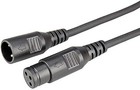 4 Packs 3 Pin Dmx Cables Male Female Xlr Patch Cables  Xlr Cable 4ft 1 2m Dmx Wi