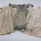 Vintage Doll Clothes Lot Shoes Hats Parts Mixed Bundle Antique Repair Tlc