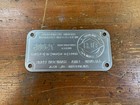 Baldwin Lima Hamilton Builder s Plate Model Rf 16 1600   No  75005   2-15-1951