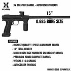 Hk Army Xv One-piece Autococker Paintball Barrel - Dust Black -  685 Bore Size