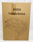 Avidor Collapsible Baby Bathtub For Easy Storage portable -blue -nib - Free S h 