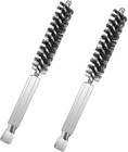 Golf Club Head Hosel Brush Stainless Steel Cleaning Tool Set Of 2 For Iron Wood