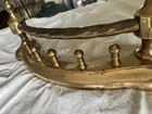 Vintage Traditional Brass Fireplace Fender Guard 49   