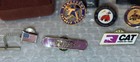 12 Pc Vintage Lapel Pins Lot - Transit Bus Roadeo Amway  Tie Tack Collection Lot