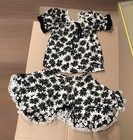 70   s Square Dance Skirt Set Outfit Full Circle Western Line Dance Clogging Read