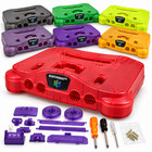 Custom Full Housing Case Replacement Kit For Nintendo 64 Console N64 Cover Shell