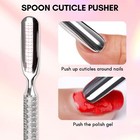 Cuticle Pusher dual Ended Cuticle Remover With 240grit Sandpaper Sheets Nail Art