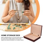 Charming Wooden Storage Box For Gifts And Small Items 26x20x6cm