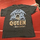Queen   Adam Lambert Concert Tour usa T-shirt Size Xl   2 Books   Key Ring
