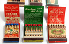 Lot Of 6 Vtg Feature Matchbooks -full-unstruck