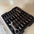 Gearwrench 14 Pcs 12 Point Stubby Ratcheting Sae metric Combination Wrench Set