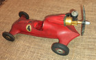 Cox Thimble Drome Prop Rod Gas Powered Engine Tether Race Car Vintage Red As Is