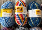 Lot Of 22 Skeins Regia Premium Super Wash Wool Blend Sock Yarn 20 X 100g 2 X 50g