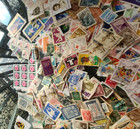 Us   Worldwide Mixed Stamp Lot  Dad s Collection Great Variety
