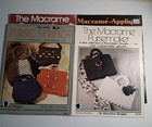 Lot Of 4 Macrame Handbag And Purse Pattern Booklets Craft Publications 