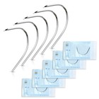 Curved Body Piercing Needles 14g 15g 16g 18g Surgical Steel Disposable For Ear N