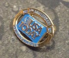 Usa Today Newspaper Pin Badge 5th Anniversary