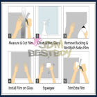 Window Tint One Way Mirror  chrome Style Only  Uv Heat Reflective Home Office