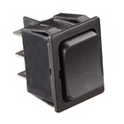 S471  Rocker Switch  5 Amp  Momentary On   Off 1 Count  pack Of 1  Black