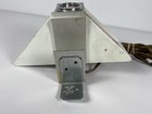 Vtg Coors Light Beer Lighted Bar Top Cash Register Sign 3 Sided Works 4   x8 1 2   
