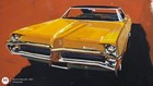 Vtg Original Painting Illustration Advertising Promo Pontiac Bonneville 24 Of 40