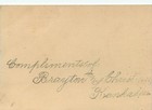 Victorian Trade Card Kankakee Il Brayton   Christian Store Beloit Shoes 