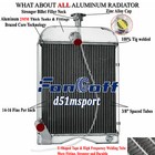 3 Row Aluminum Radiator Fits For Ford 2n 8n 9n Tractors  8n8005 86551430