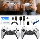 Retro Game Console 40000  Games 4k Hdmi Output W  2 Wireless Controllers  128gb 