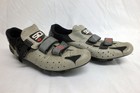 Vintage Sidi Road Cycling Shoes Gray Silver Speedplay Cleats Size 10 42