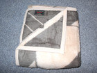Ibena New  Made In West Germany Vtg 60x80 Plush Blanket Throw  1253           A2