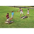 Cornhole Board Set  Official Size 2  X 4  Pine Wood With Led Lights  8-bean Bags
