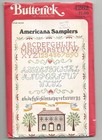 4262 Embroidery Transfer Pattern Butterick Uncut Americana Samplers Vintage