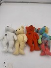 Nfl Lot Of 4 Salvino   s Bammers Football 1999 Beanie Baby Bears Nwt Hof Rice
