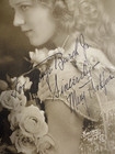 Mary Pickford Autograph Hand Signed Photo Silent Film Star-rare 