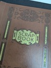 Vintage 1940s Scrapbook     Unused     Excellent Condition     16x11 Inch Page Space