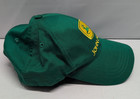 John Deere Embroidered Hat Cap Green Snapback Cotton Cary Francis Vtg