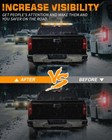 45 5  Led Roof Top Strobe Light Bar Emergency Warning Light Magnetic Double Side
