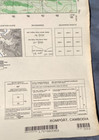 Lot Of 10 Vintage Cambodia Maps  Vietnam War 1970 1971 Destroy After Use