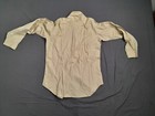 Vintage 40s 50s Army Us Military Khaki Korea War Era Ss Uniform Long Sleeve M