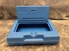 Lego Vintage 1983 Blue Plastic Carrying Case Storage Box W  Handle  1 Comp