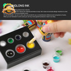 Solong Complete Tattoo Kit 4 Tattoo Machine Guns 54 Inks Power Supply Foot Pedal