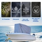 Marine T-cover  Boat Console Top Coveroutdoor Small 108  L X 85  W X 90  H