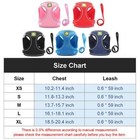 Puppy Pet Harness Breathable Mesh And Leash Set Vest Chest Strap Small Dog Xs-xl