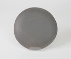 San Ildefonso Pueblo Pottery Black On Black Dish Mid 20th Century  7 8  X 6  D