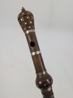 Antique Wood Brass Basuri Flute Ceremonial