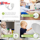 Baby Locks  8-pack  Child Safety Cabinet Proofing - Safe Quick And Easy 3m Adhes