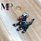 Pokemon Soft Enamel Pin Lapel Collectible Black Rubber Clutch Judgement Houndoom