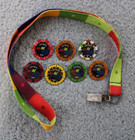 Ebay Live  Las Vegas 2006 Lanyard With 7 Poker Chip Pins