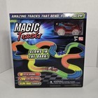 Magic Tracks Glow In Dark 200 Piece Flexible Racetrack Set Led Car As Seen On Tv